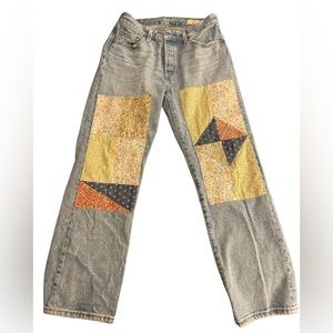 Levi's Premium| Levi’s 501 150th Anniversary 90’s Patchwork Quilt Jeans